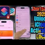iPhone 16 ProMax Unlock iCloud – iCloud Activation Lock Bypass with Shortcuts 2025