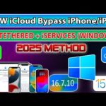 🔥Untethered iCloud Activation Lock Bypass iPhone/iPad iOS 16.7.10/15.8.3/17/18 iCloud Bypass Windows