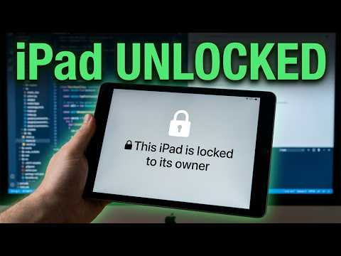 iPad Wifi iCloud Activation Lock Bypass / Removal from iPad Mini , Air, Pro All iOS Permanently