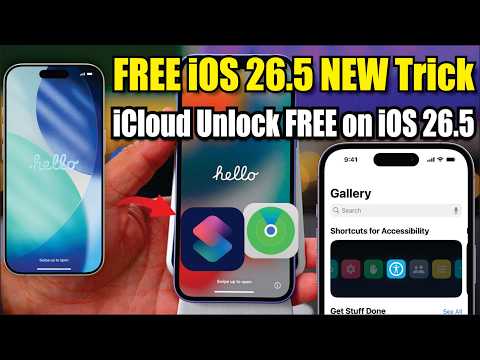 iCloud Activation Lock Bypass iOS 26.5 FREE (Latest Method 2026)
