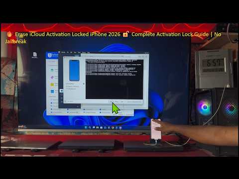 🔥 Erase iCloud Activation Locked iPhone 2026 🔓 Complete Activation Lock Guide | No Jailbreak