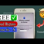 (FREE) Bypass iCloud iPhone 6s  – X || How to Remove Activation Lock without Apple ID By Unlock Tool