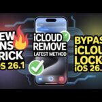 NEW DNS Trick 🔥 iCloud Remove iOS 26.1  100% Working Method