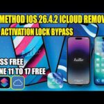 iCloud Lock Remove iPhone Without PC FREE | 2026 Update