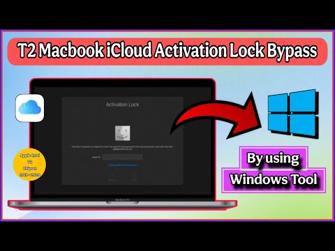 How To Bypass T2 Macbook iCloud Activation Lock By Using Windows FRPFILE Tool | iBridgeOS 4 to 10.5