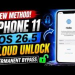 iPhone 11 iOS 26.5 iCloud Unlock | iByPass Permanent Method 2026