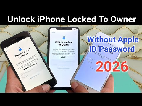 Any iPhone 100% Fix iPhone Locked To Owner | How To Unlock iCloud Activation Lock All IOS Support