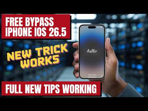 ✅ iPhone Activation Lock Bypass Free 2026 | New Working Trick
