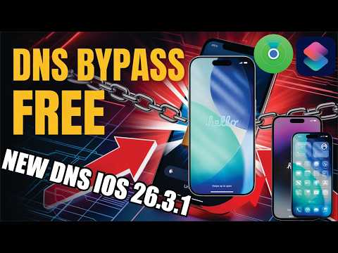 iPhone 11 iOS 26.3.1 iCloud Bypass FREE 🔓 Permanent DNS Method | Activation Lock Remove 2026