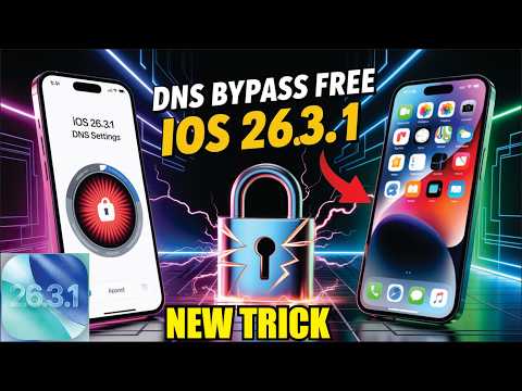 NEW iCloud DNS Bypass iOS 26.3.1 🔓 FREE Activation Lock Remove | All iPhones Working (2026 Method)