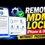 How to Remove MDM Lock from iPhone/iPad Without Password (2026 Updated)
