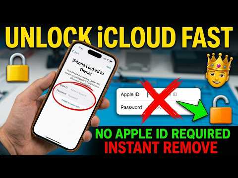 iOS 26.5.1 (2026) iPhone Locked to Owner Fix | Unlock iCloud Activation Lock