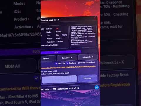 iPad Mini 1st Gen. Model [MD528LL/A] iCloud Lock Bypass Free ✅️ #icloudbypass #shorts #icloudunlock