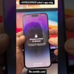 How to unlock iphone 14pro max #icloudbypassfull #viral #shorts #carrierunlock #trendingshorts