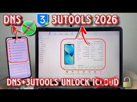 3uTools Unlock iCloud 2026 – iPhone 13 Unlock iCloud Activation Lock with DNS