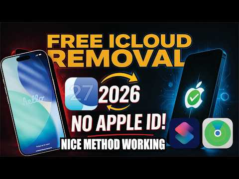 Unlock iPhone Without Apple ID 🔥 FREE iCloud Removal 2026