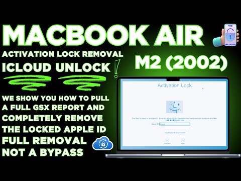How to Fully Remove iCloud Unlock Apple MacBook Air M2 2022. Step by Step Tutorial NOT A BYPASS