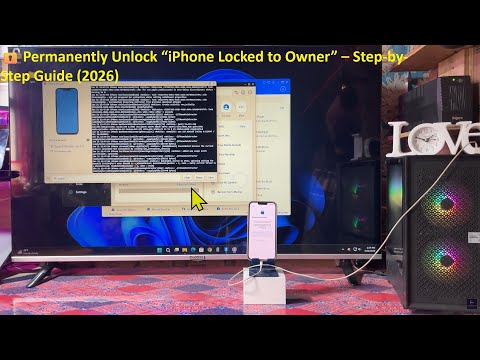 🔓 FREE Unlock iPhone Locked to Owner (2026) | Easy iCloud Bypass Without Apple ID or Password✅