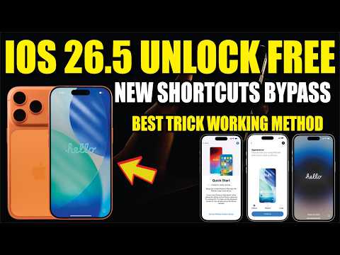 iOS 26.5 iCloud Lock Remove: New Free Bypass Trick!