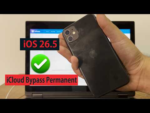 iCloud Unlock iPhone 11 iOS 26.5 Permanent Bypass Sim Working