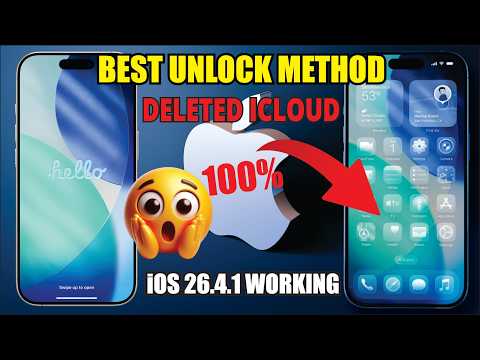 Best iCloud Unlock Method 🔓 iOS 26.2 Activation Lock Bypass FREE (2026)