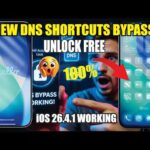 DNS Shortcut Bypass iCloud Lock 2026 | iPhone Activation Unlock Method