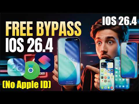 iCloud Lock Bypass iOS 26.4 FREE 🔓 New Method 2026 | Unlock iPhone Without Apple ID