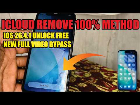 iCloud Lock Removal FREE 🔓 iOS 26.4.1 (2026) | Unlock Any iPhone Without Apple ID | No PC!