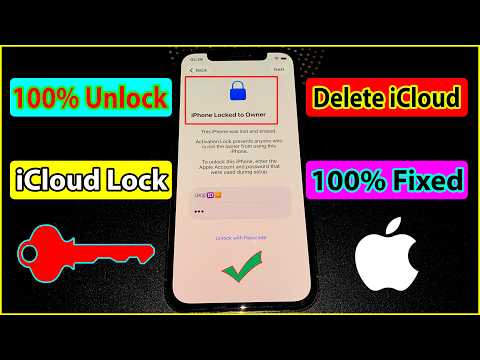 Remove! iCloud Activation Lock ON ANY iPhone Official Method 2026✅ (Apple ID Lock) Unlock iCloud💯