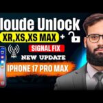 iPhone XR XS XS Max iCloud Unlock With Network |Working Method – Iphone Icloud New update 17 Pro max