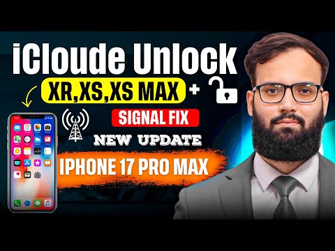 iPhone XR XS XS Max iCloud Unlock With Network |Working Method – Iphone Icloud New update 17 Pro max
