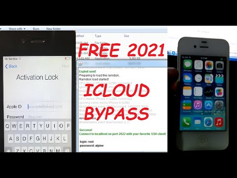 How to Unlock iCloud | iPhone 4/4s Apple ID bypass New method 2021 | iphone 4 icloud bypass unlock