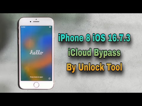 How To iPhone 8 iOS 16.7.3 iCloud Bypass By Unlock Tool