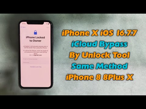 iPhone X iCloud Bypass By Unlock Tool iOS 16.7.7 Hello Screen Bypass Without Signal Network