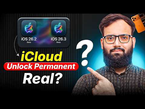 2️⃣ iPhone 26.2 / 26.3 iCloud Permanent Unlock – 100% Working Ya Scam? ⚠️