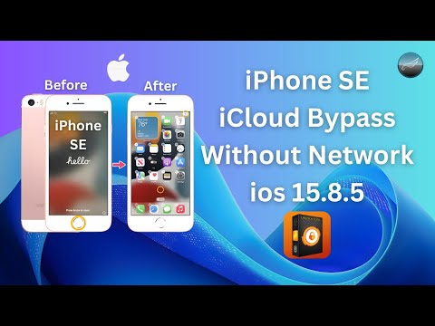 iPhone SE iCloud Bypass Done iOS 15.8.5 | Without Network | Unlock Tool 2026