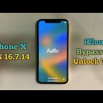 iPhone X iCloud Bypass iOS 16.7.14 Without Signal By Unlock Tool iCloud Holle Screen Unlock New