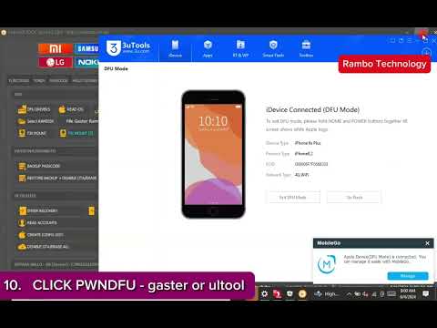 IPhone 6s Plus iOS 15.8 ICloud Bypass with Sim working 100% By UnlockTool, ICloud Locked to owner