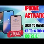 FREE Remove! iCloud Lock 100% Working Without Appl ID iCloud Activation Lock Bypass Without Signal.