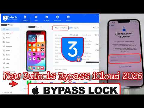🔓 Unlock Activation Lock FREE iOS 26.5 | 3uTools iCloud Bypass Tutorial [No Apple ID] ⚡️