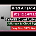 How To iPad Air (A1474) iCloud Unlock/Bypass- UnlockTool iOS 12.5.7-ipad Air Jailbreak.100% Working!