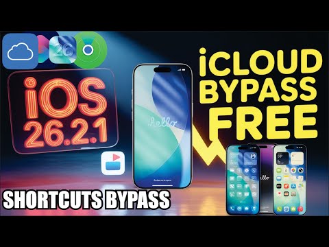 iOS 26.2.1 iCloud Bypass FREE 🔓 | iPhone Shortcuts Method (No PC)