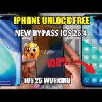 iPhone Unlock 2026 🔓 Free iOS 26.4 Activation Lock Remove | New Method Working!