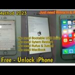 How To iPhone 6 iCloud Unlock – iPhone 6 iOS 12.5.7 iCloud Bypass Free 2023