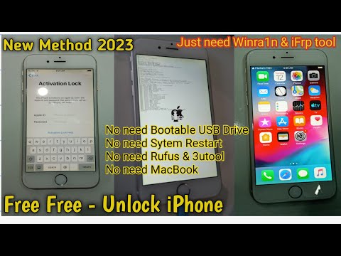 How To iPhone 6 iCloud Unlock – iPhone 6 iOS 12.5.7 iCloud Bypass Free 2023