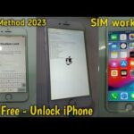 How to unlock iCloud On Apple iPhone 6 – Sim working – iPhone 6 iOS 12.5.7 iCloud Bypass Free 2023