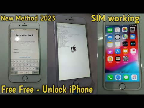 How to unlock iCloud On Apple iPhone 6 – Sim working – iPhone 6 iOS 12.5.7 iCloud Bypass Free 2023
