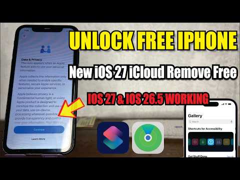 New iOS 27 iCloud Remove Free | iOS 26.5 Bypass Update