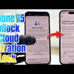 iPhone 15 Unlock iCloud Activation Lock – How To Unlock iPhone Locked To Owner