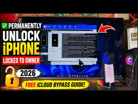 🔐 Permanently Unlock iPhone Locked to Owner (2026) | FREE iCloud Bypass Guide✅
